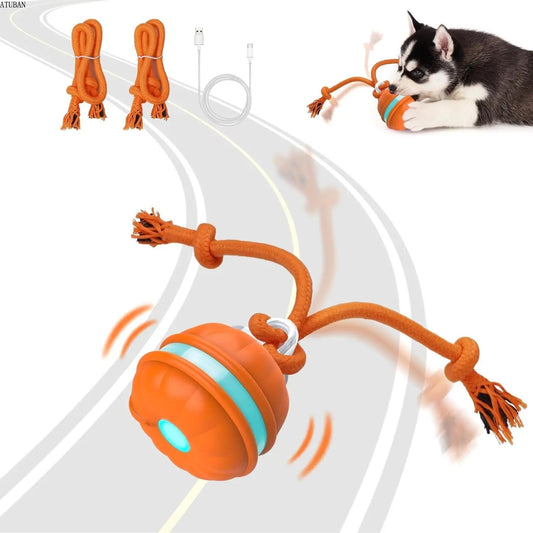 Interactive Dog Toys,Motion Activated Dog Ball,Automatic Rolling Ball Toys for Puppy,Active Rolling Ball for Cats&Dogs